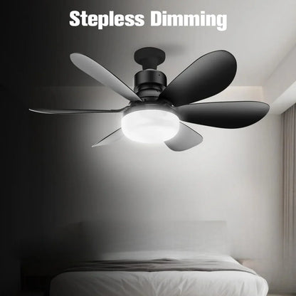 E27 with Remote LED 30W Ceiling Fan Light Dimming Function Suitable for Living Room Study and Home Use 85-265V